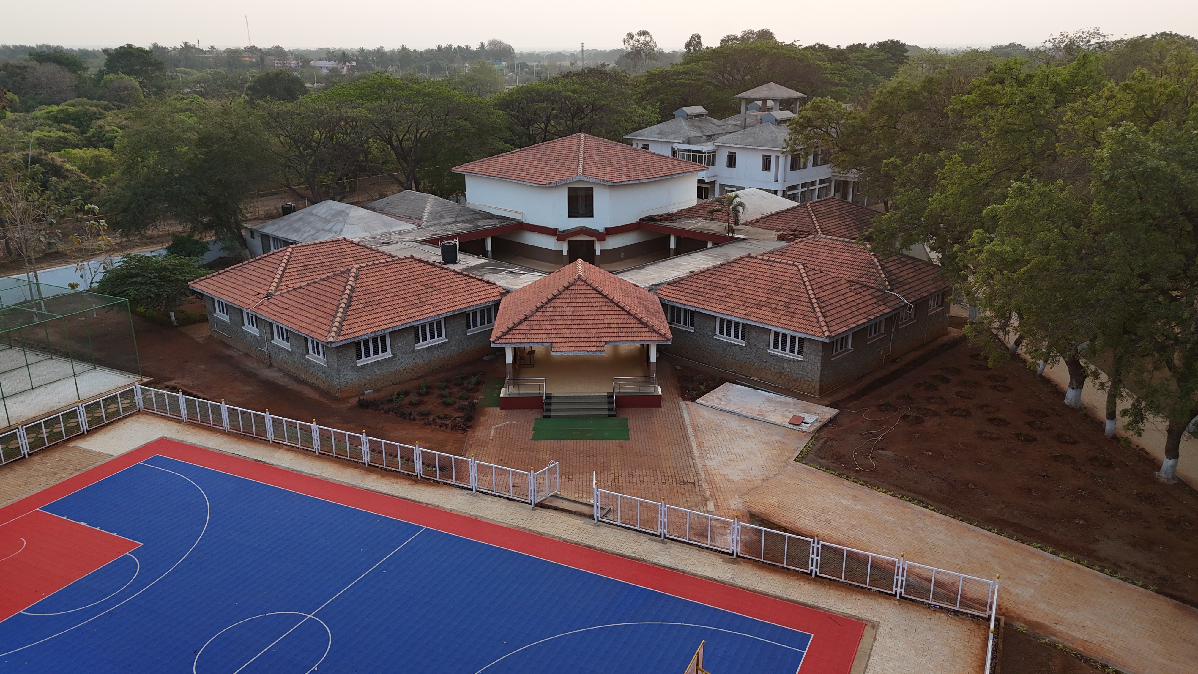 Campus aerial view
